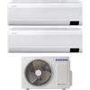 SAMSUNG WINDFREE C-NEXT CONDIZIONATORE DUAL 9000+12000 BTU WIFI CLASSE A+++