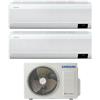 SAMSUNG WINDFREE ELITE CONDIZIONATORE DUAL SPLIT 7000+9000 BTU CLASSE A+++ R32