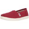 TOMS Alpargata Core, Mocassino basso Unisex - Bambini e ragazzi, Rosso, 34 EU