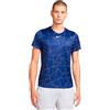 Nike Court Dri Fit Advantage Printed Short Sleeve T-shirt Blu S Uomo