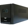 RVT-TECNO UPS 3000VA LCD con 4 batterie 12 VOLT 9 4 schuko Gruppo di Continuità