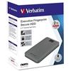 Verbatim (TG. 2 TB) Verbatim Executive Fingerprint Secure HDD - 2 TB - Grigio - Hard disk