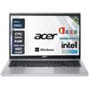 Acer aspire 3 | Pc portatile, intel core N6000 | Ram 20 GB ddr4 | SSHD 1256 GB | Silver | Display 15.6 FHD | BT | WiFi | Windows 11 Pro | Pacchetto Office Pro | Computer portatile Notebook