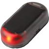Onerbuy Solar Power simulato allarme per auto LED antifurto luci di segnalazione lampeggiante lampada di sicurezza (Rosso)