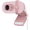 Logitech Brio 100 Full HD-Webcam Rosé - inkl. Beleuchtungskorrektur