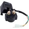 Greluma 1PC Relè solenoide di avviamento per 4 tempi GY6 50cc 125cc 150cc 200cc 250cc ATV Dirt Bikes Scooters Go Kart Dne Buggys Quad 4 Wheelers Pocket Bike Ciclomotore Roketa SSR Sole Raffreddare