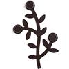 Foppapedretti Appendialbero Appendiabiti da Parete, Wenge