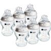 Tommee Tippee Biberon anti-colica Natural Start 260 ml, con tettarella simile al seno materno, valvola anti-colica, autosterilizzante, pacco da 6 pezzi