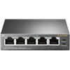 TP-LINK TL-SG1005P Non gestito Gigabit Ethernet (10/100/1000) Supporto Power over Ethernet (PoE) Nero