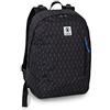 Invicta ZAINO SCUOLA INVICTA GIFT NERO PEPERONCINO REVERSIBILE