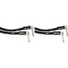 Fender Cavo professionale, 0,3 m, nero, 1 pezzi (Confezione da 2)