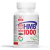 Hyper HMB 1000 Integratore Beta Idrossi Beta Metil Butirrato 120 cpr - HMB Integratore Post Workout Massa Muscolare - Potente Azione Anticatabolica per i Muscoli, Anti Age e Recupero Muscolare