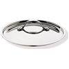 Lagostina Accademia Lagofusion Coperchio Acciaio Inox 18/10 Ø 20 cm, Coperchio Pentola Induzione Gas e Forno fino 250 °C, Finitura Lucida Esterna, Satinata Interna, Manici Rivettati, Fondo 5 Strati