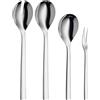 WMF Set di posate 4 pezzi Posate da insalata cucchiaio forchetta Servire NUOVA Cromargan in acciaio inox lucido