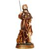 DRW Statuina San Roque in resina da 12 cm con scatola in PVC con la storia