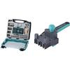 Wolfcraft 4642000 - Set Undercover Jig per fissaggio con viti, Nero/Verde & 4640000 1 Guida Universale per Spinatura