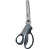 kwb artigianato e tessuto forbici in acciaio inox, 235 mm di lunghezza, extra tagliente, forbici in nero-grigio