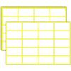 TownStix 1500 Pezzi, 40 x 20 mm, Etichette Adesive Bianche | Etichette adesive adesive