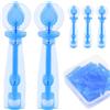 Simsky Kit Monouso per Salone di Bellezza Domestico da 60 Pezzi - Strumento per la Rimozione Dell'acne, Ago per Brufoli, Spremicomedone, Brufoli Set di Aghi Strumento Usa E Getta Popper Acne Aghi