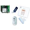 Bentel Security Kit Centrale Wireless Completo PIR 30 Zone + Comunicatore - Antifurto Sicurezza - Bentel