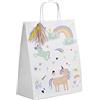 Folat 68315 Sacchetti regalo Unicorns & Rainbows - 6 pezzi