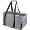 Beavorty Seggiolino Auto Per Cani Di Piccola E Taglia Seggiolino Auto Per Cani Con Console E Borsa A Tracolla Facile Da Installare E Rimuovere Coprisedile Per Animali Domestici