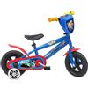 Hot Wheels, Bicicletta Bambino, Blu-Arancio, 10 pollici