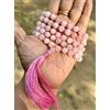 8 mm Rnd 108+1 Perline Originale Rosa Rosa Rosa Quarzo Jaap Rosario, Japa Mal...