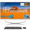 SIMPLETEK - PC Desktop ALL in ONE 24 Full HD Touchscreen | Core i7 8GB RAM SSD 240GB | Windows 11 | Webcam integrata HDMI