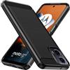 iVoler Cover per Motorola Moto G34 5G, [Protezione Antiurto di Grado Militare] Custodia Sottile Morbida in Silicone TPU Anti-Impronte Anti-Graffio Protettiva Case, Nero