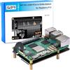 GeeekPi N07 M.2 PCIe a NVMe Bottom SSD Pip Periferica di Sostituzione per Raspberry Pi 5, Supporta M.2 Key-M NVMe 2230/2242/2260/2280 (SSD e Pi5 non inclusi)