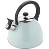 FLORINA Bollitore Acqua (2,5 l) I Bollitore da Fornello BRILLO I Bollitore con Manico in Bachelite I Antigraffio I Bollitore per Fornelli a Induzione, Gas, Elettrici I Colore: Menta