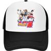 TeysHa Berretto da Baseball Snapback Cappello da Sole per Uomo e Donna Tsubasa Newteam Captain Berretto da Baseball Regolabile Soccer Motion Trucker Hat Sport Snapback Regalo Estivo Regalo di Natale