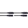 Cordial - ELEMENTS EM 0.5 FM, Cavo Bilanciato, XLR Maschio/XLR Femmina 50 cm (Confezione da 2)