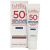 Euphidra crema solare viso colorata colore medio-scuro SPF50+ 30ml