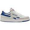 Reebok Club C Revenge Vintage, Sneaker Uomo, Chalk/Croyal/EXCRED, 38.5 EU