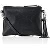 Hill & How Hetty, Borsa a Tracolla Donna, Nero, One Size