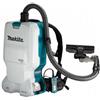 Makita DVC660Z 2x18 V Rugstofzuiger voor schoonmaak Basic Body