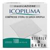 Icopiuma Compresse Adesive Di Garza Sterili In Tnt 10X10 Cm 100 Pezzi