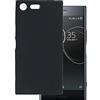MILEGAO Custodia per Sony Xperia XZ Premium ultra sottile in silicone morbido per Xperia XZ Premium 5.5 (nero)