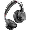 Poly Voyager Focus UC B825 Headset USB-C incl. stazione di ricarica