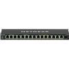 NETGEAR Switch di rete NETGEAR GS316EP Gestito Gigabit Ethernet (10/100/1000) Supporto Power over (PoE) Nero [GS316EP-100UKS]