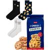 soxo Calzini Per Dolci Donna Divertenti Idee Regalo Uomo Regali Amica Calze Uomo Cotone 40-45 Cookies 3 Paia