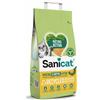 Lettiera Per Gatti in Tutolo di Mais Riciclato, 6L - Sanicat