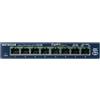 NETGEAR ProSafe 8-Port Gigabit Desktop Switch Non gestito Gigabit Ethernet (10/100/1000) Blu