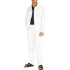 Sisley Trousers 4UEGSE01G Boxer Bambino, Snow White Denim 074, 28 Uomo