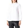 Seidensticker vestibilità Normale, Camicia a Maniche Lunghe Donna, Bianco, 48