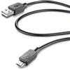 Cellularline - Power Cable 60cm - MICRO USB - Cavo MICRO USB per ricarica e trasferimento dati - Nero