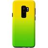 Green To Yellow Color Gradient Custodia per Galaxy S9+ Verde Giallo Gradiente