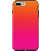 Pink To Orange Yellow Color Gradient Custodia per iPhone 7 Plus/8 Plus Rosa Arancione Giallo Gradiente